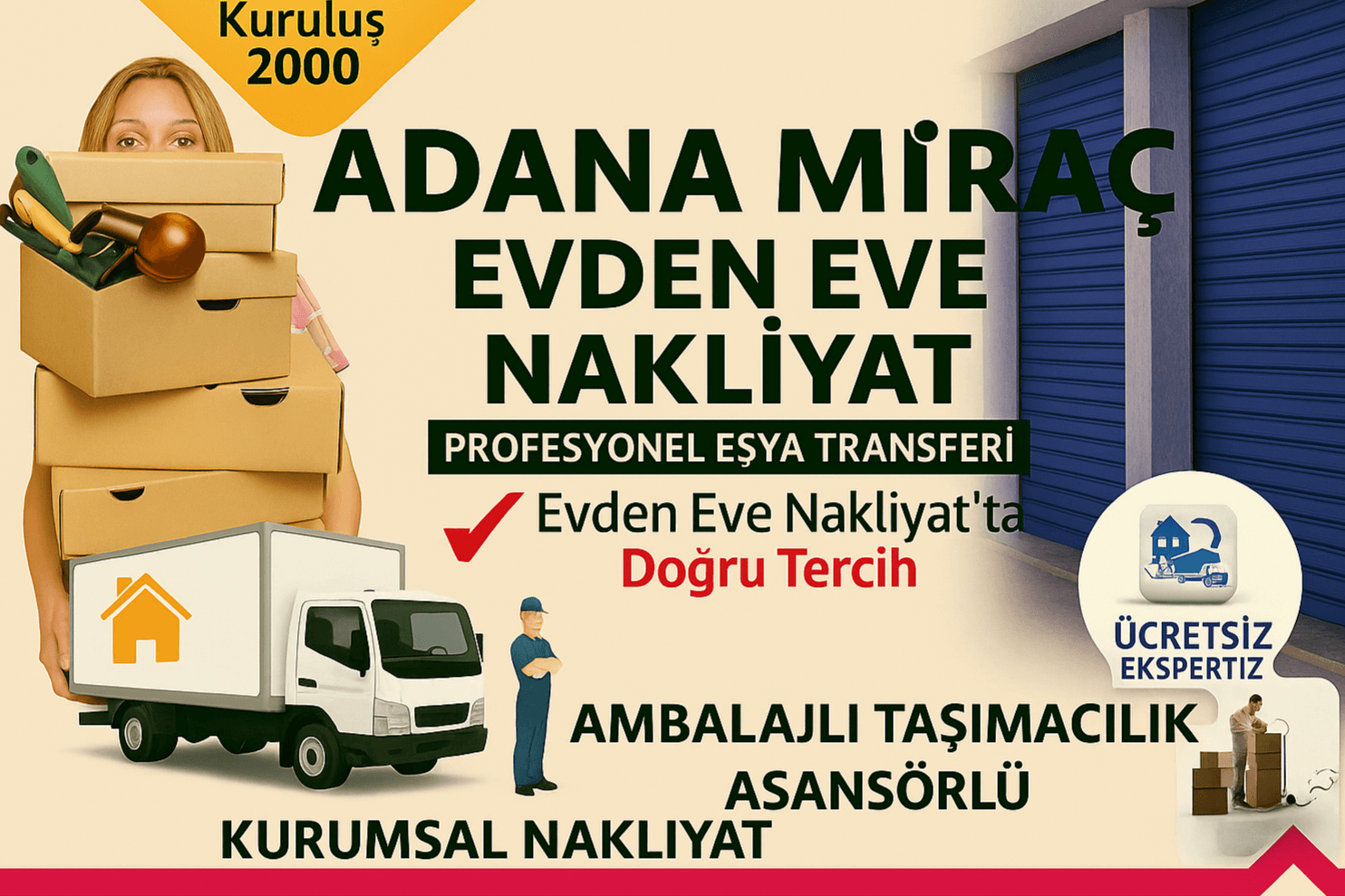 Adana Kurumsal Taşımacılık - Adana Evden Eve Nakliyat